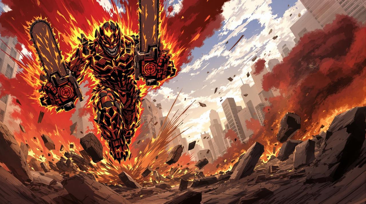 奈菲影视 电锯人 第二季 - 电次面对全新的恶魔威胁，血之恶魔的力量觉醒，战斗再升级。